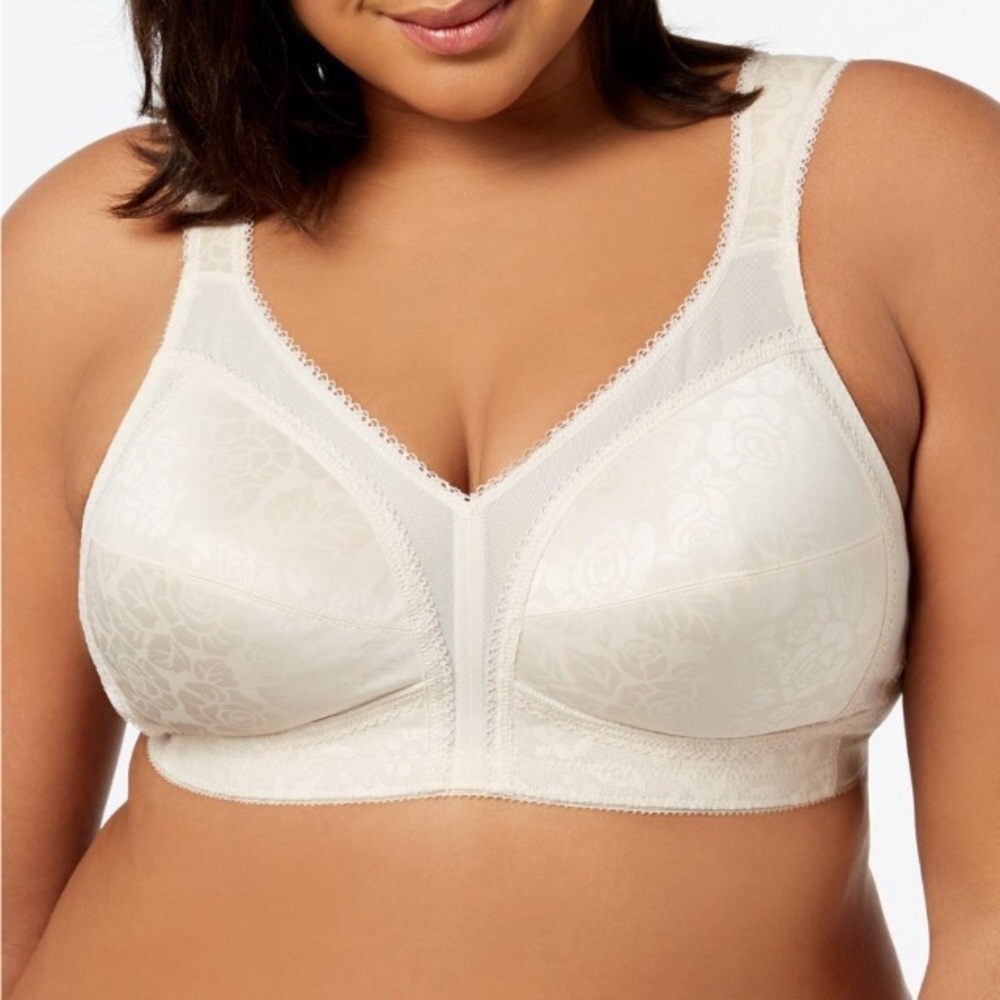 Playtex 18 Hour Ultimate Shoulder Comfort Bra Side & Back Smoothing Sz 38DDD NEW